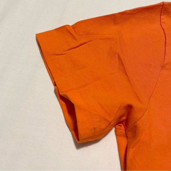 Ovo Orange Tshirt Men’s Size Small Owl Shirt - Picture 13 of 16